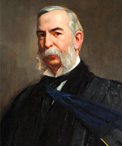 Portrait of Daniel Coit Gilman, JHU's first president